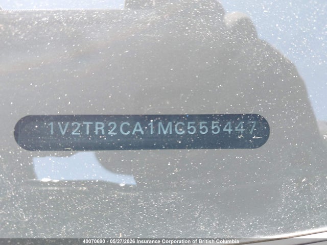 1V2TR2CA1MC555447 Volkswagen Atlas Sel Premium