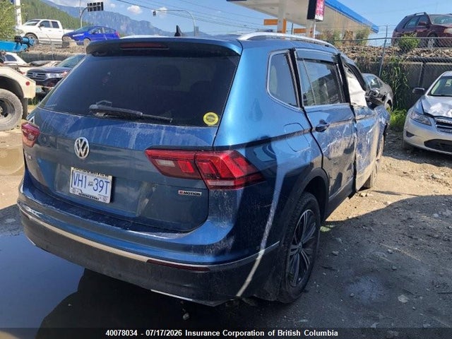 3VV4B7AX1KM165864 Volkswagen Tiguan Sel Premium/sel Premium R-line