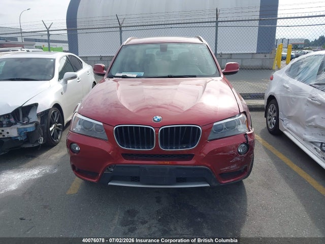Продажа на аукционе авто 2013 Bmw X3 Xdrive28i, vin: 5UXWX9C53D0A12412, номер лота: 40076078