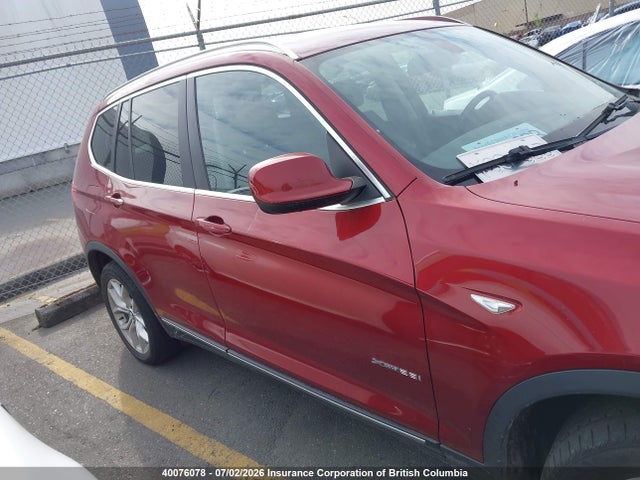 Продажа на аукционе авто 2013 Bmw X3 Xdrive28i, vin: 5UXWX9C53D0A12412, номер лота: 40076078