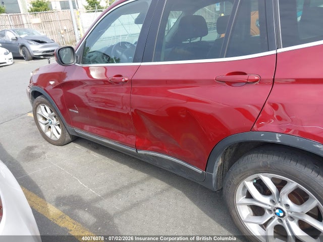 2013 Bmw X3 Xdrive28i მანქანა იყიდება აუქციონზე, vin: 5UXWX9C53D0A12412, აუქციონის ნომერი: 40076078