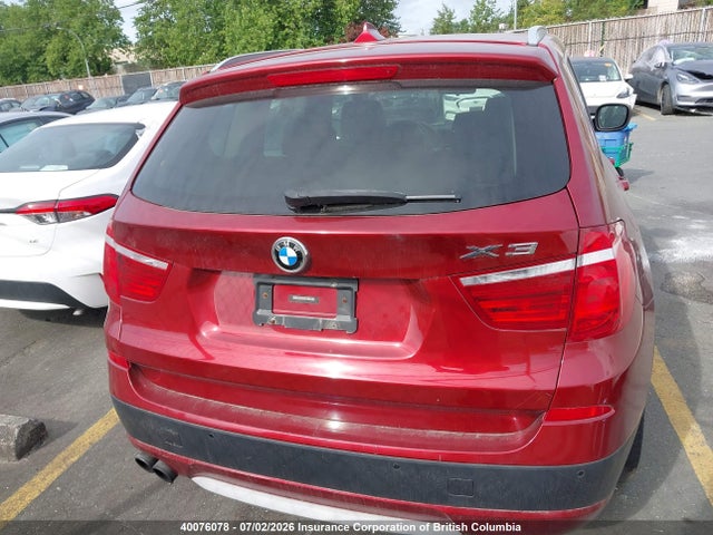 Продажа на аукционе авто 2013 Bmw X3 Xdrive28i, vin: 5UXWX9C53D0A12412, номер лота: 40076078