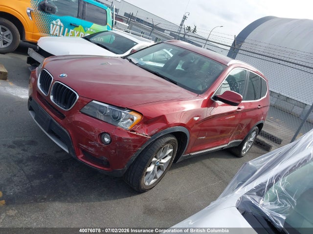 Продажа на аукционе авто 2013 Bmw X3 Xdrive28i, vin: 5UXWX9C53D0A12412, номер лота: 40076078