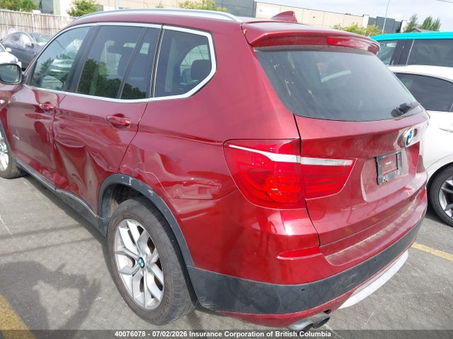 Продажа на аукционе авто 2013 Bmw X3 Xdrive28i, vin: 5UXWX9C53D0A12412, номер лота: 40076078