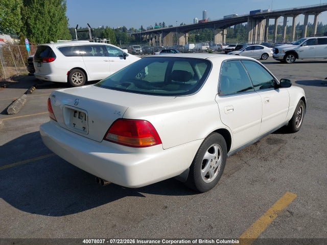 1997 Acura 3.2tl მანქანა იყიდება აუქციონზე, vin: JH4UA3643VC800581, აუქციონის ნომერი: 40078037