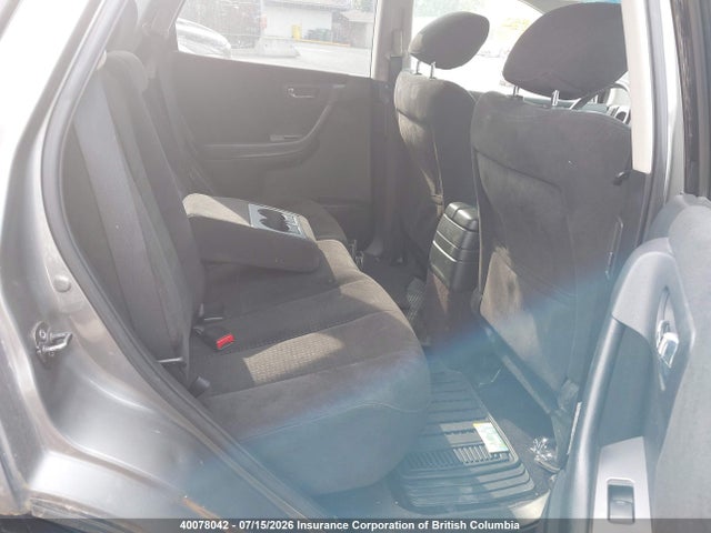 Aukcja sprzedaży 2007 Nissan Murano Sl/se/s, vin: JN8AZ08W77W662754, numer aukcji: 40078042