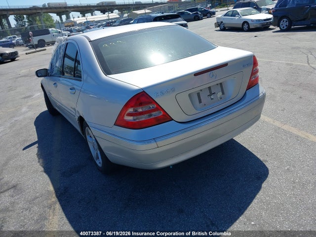 Aukcja sprzedaży 2003 Mercedes-benz C 240 4matic, vin: WDBRF81J53F340823, numer aukcji: 40073387