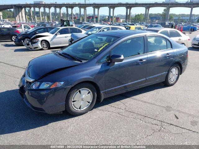 40074595 :رقم المزاد ، JHMFA36218S800323 vin ، 2008 Honda Civic Hybrid مزاد بيع