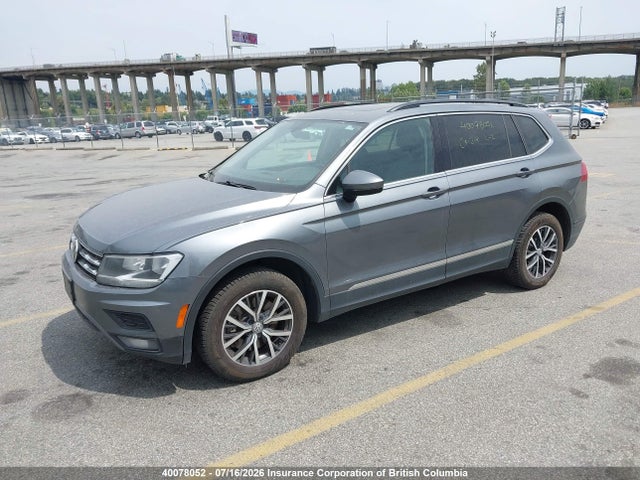 2018 Volkswagen Tiguan Se/sel მანქანა იყიდება აუქციონზე, vin: 3VV2B7AX0JM114491, აუქციონის ნომერი: 40078052