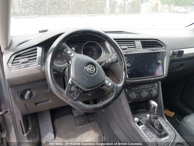 2018 Volkswagen Tiguan Se/sel მანქანა იყიდება აუქციონზე, vin: 3VV2B7AX0JM114491, აუქციონის ნომერი: 40078052