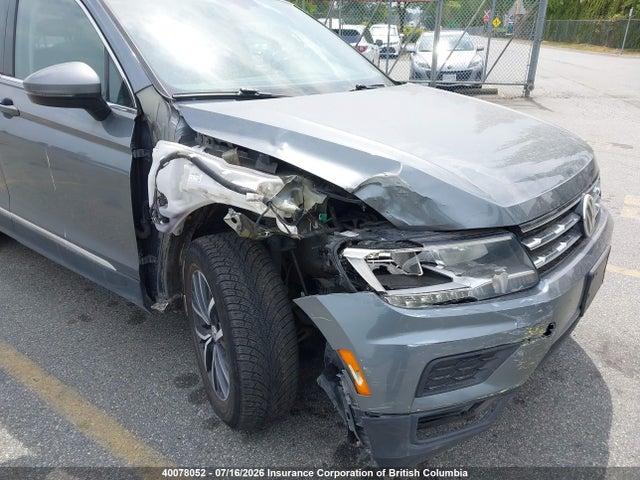 2018 Volkswagen Tiguan Se/sel მანქანა იყიდება აუქციონზე, vin: 3VV2B7AX0JM114491, აუქციონის ნომერი: 40078052