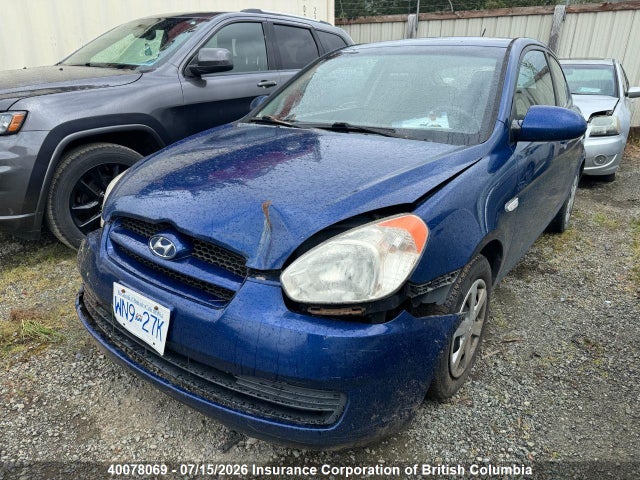 Продажа на аукционе авто 2007 Hyundai Accent Gs, vin: KMHCN35C67U002305, номер лота: 40078069