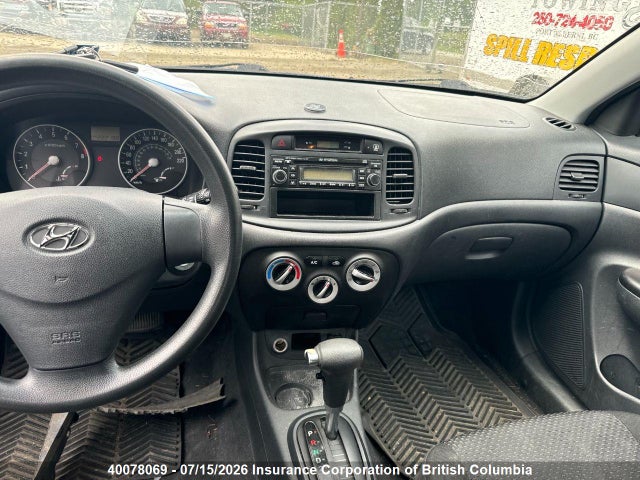 Продажа на аукционе авто 2007 Hyundai Accent Gs, vin: KMHCN35C67U002305, номер лота: 40078069