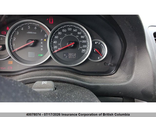 Продажа на аукционе авто 2007 Subaru Legacy 2.5i, vin: 4S3BP616277312932, номер лота: 40078074