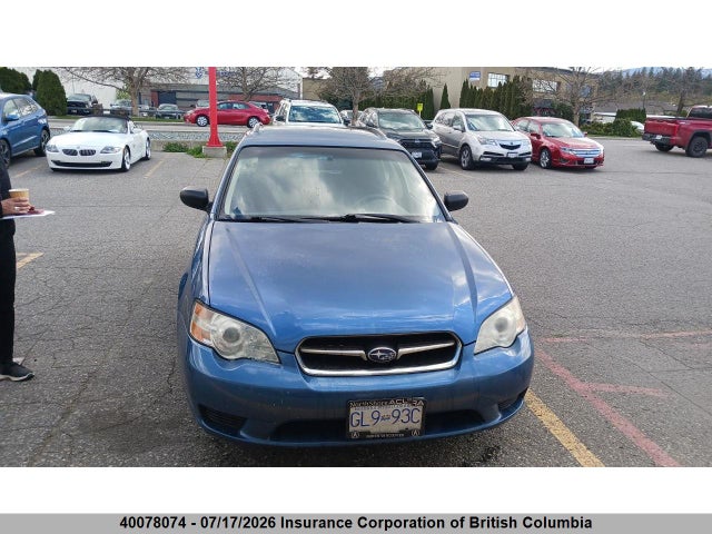Продажа на аукционе авто 2007 Subaru Legacy 2.5i, vin: 4S3BP616277312932, номер лота: 40078074
