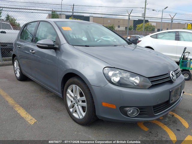 2013 Volkswagen Golf მანქანა იყიდება აუქციონზე, vin: WVWDM7AJXDW118727, აუქციონის ნომერი: 40078077