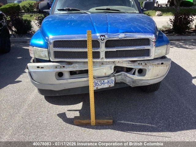 40078083 :رقم المزاد ، 1B7HF13Y0XJ642151 vin ، 1999 Dodge Ram 1500 St مزاد بيع