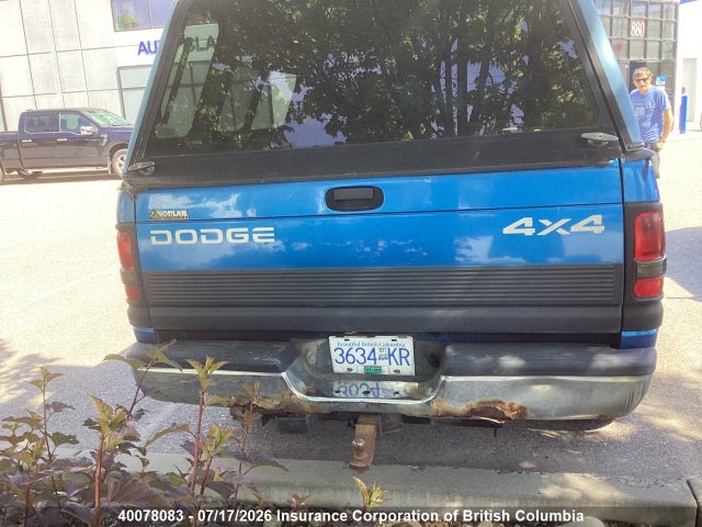 40078083 :رقم المزاد ، 1B7HF13Y0XJ642151 vin ، 1999 Dodge Ram 1500 St مزاد بيع
