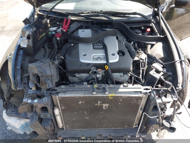 Aukcja sprzedaży 2010 Infiniti G37x, vin: JN1CV6AR0AM457354, numer aukcji: 40078086