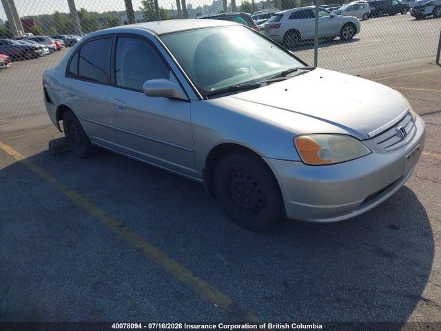 Aukcja sprzedaży 2003 Honda Civic, vin: 2HGES16683H927539, numer aukcji: 40078094
