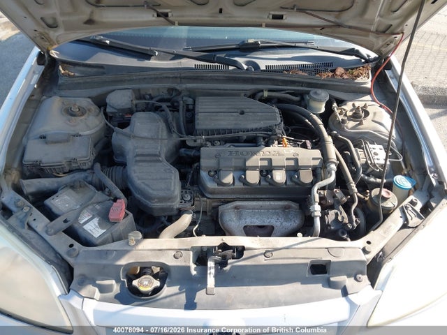 40078094 :رقم المزاد ، 2HGES16683H927539 vin ، 2003 Honda Civic مزاد بيع