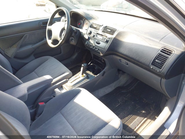 40078094 :رقم المزاد ، 2HGES16683H927539 vin ، 2003 Honda Civic مزاد بيع