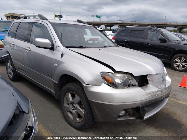2003 Mitsubishi Outlander Xls მანქანა იყიდება აუქციონზე, vin: JA4LZ41G53U603989, აუქციონის ნომერი: 40075881
