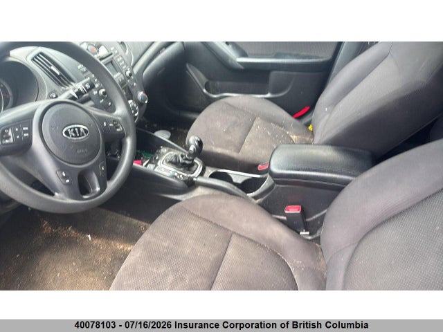 40078103 :رقم المزاد ، KNAFU4A28C5634134 vin ، 2012 Kia Forte مزاد بيع