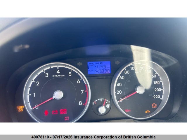 40078110 :رقم المزاد ، KMHCN4BC4AU411579 vin ، 2010 Hyundai Accent L مزاد بيع