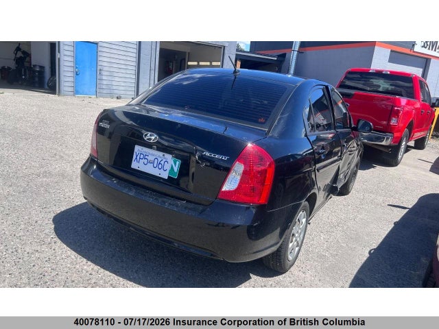 40078110 :رقم المزاد ، KMHCN4BC4AU411579 vin ، 2010 Hyundai Accent L مزاد بيع