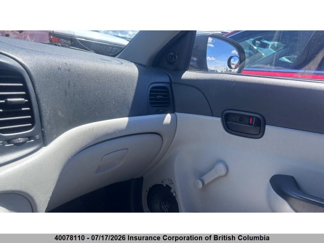 40078110 :رقم المزاد ، KMHCN4BC4AU411579 vin ، 2010 Hyundai Accent L مزاد بيع
