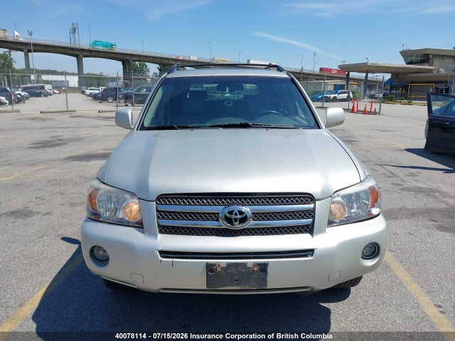 Aukcja sprzedaży 2006 Toyota Highlander Hybrid Limited 7-passenger, vin: JTEEW21A560019302, numer aukcji: 40078114