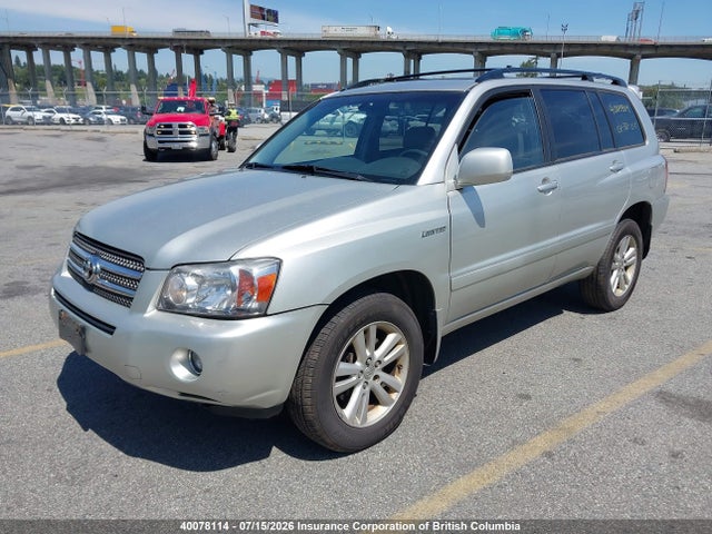 Aukcja sprzedaży 2006 Toyota Highlander Hybrid Limited 7-passenger, vin: JTEEW21A560019302, numer aukcji: 40078114