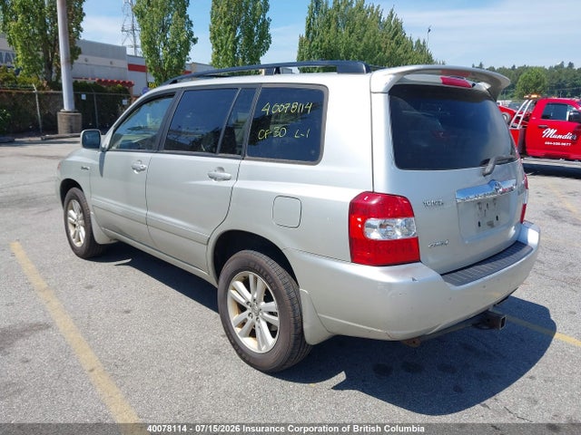 Aukcja sprzedaży 2006 Toyota Highlander Hybrid Limited 7-passenger, vin: JTEEW21A560019302, numer aukcji: 40078114