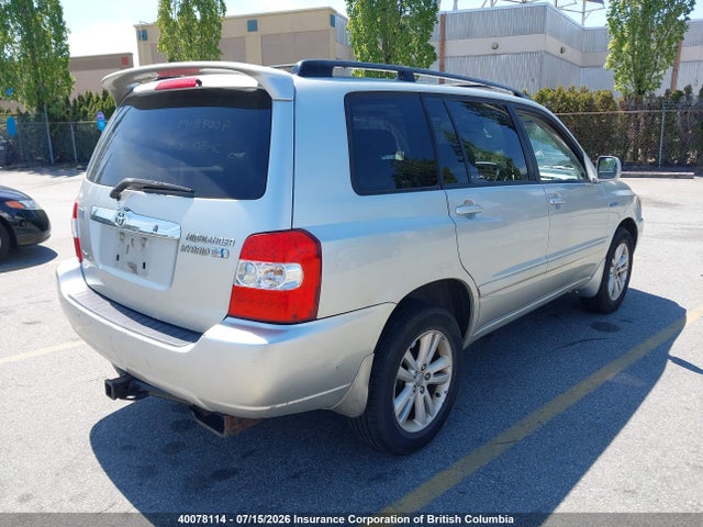 Aukcja sprzedaży 2006 Toyota Highlander Hybrid Limited 7-passenger, vin: JTEEW21A560019302, numer aukcji: 40078114