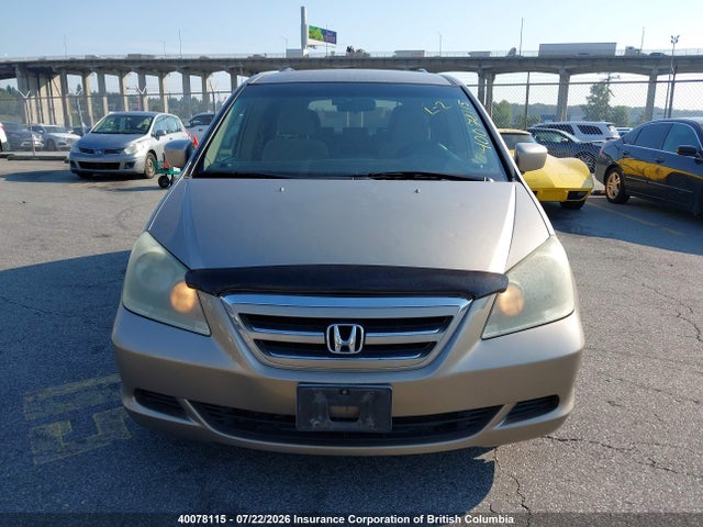 2005 Honda Odyssey Ex მანქანა იყიდება აუქციონზე, vin: 5FNRL38485B503078, აუქციონის ნომერი: 40078115