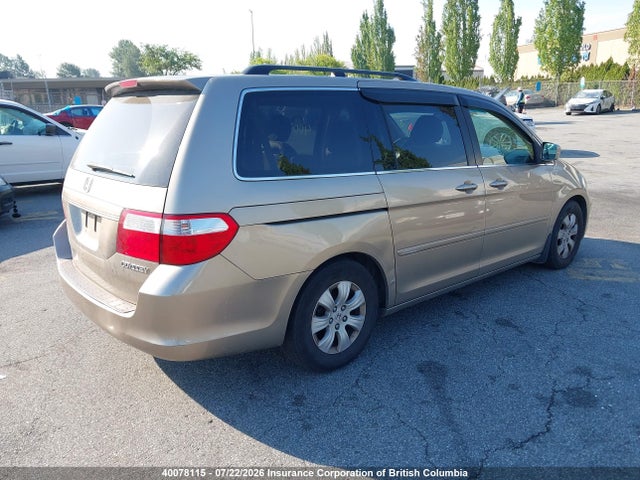 2005 Honda Odyssey Ex მანქანა იყიდება აუქციონზე, vin: 5FNRL38485B503078, აუქციონის ნომერი: 40078115