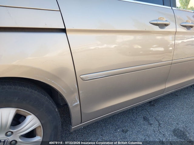 2005 Honda Odyssey Ex მანქანა იყიდება აუქციონზე, vin: 5FNRL38485B503078, აუქციონის ნომერი: 40078115