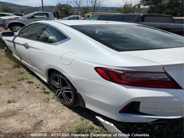 Honda ACCORD EXL 2017 1HGCT2B91HA800034 Image 3