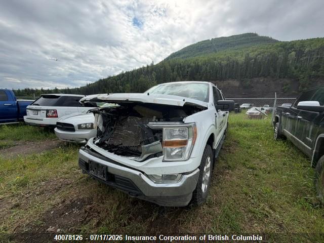 Aukcja sprzedaży 2022 Ford F150, vin: 1FTFW1E57NKE21163, numer aukcji: 40078126