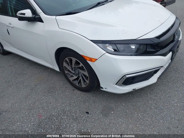 Продаж на аукціоні авто 2020 Honda Civic Ex, vin: 2HGFC2F72LH001489, номер лоту: 40076594