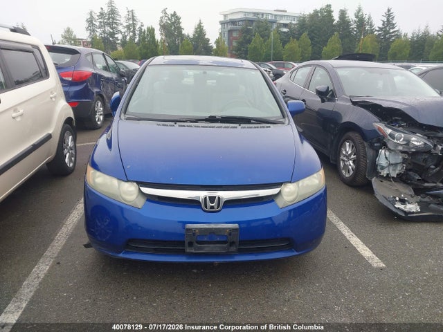 40078129 :رقم المزاد ، 2HGFA16826H000923 vin ، 2006 Honda Civic مزاد بيع