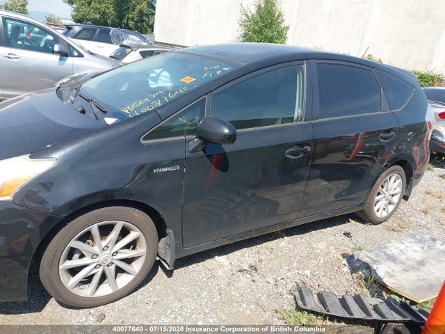 Продаж на аукціоні авто 2012 Toyota Prius V, vin: JTDZN3EU8C3047382, номер лоту: 40077640