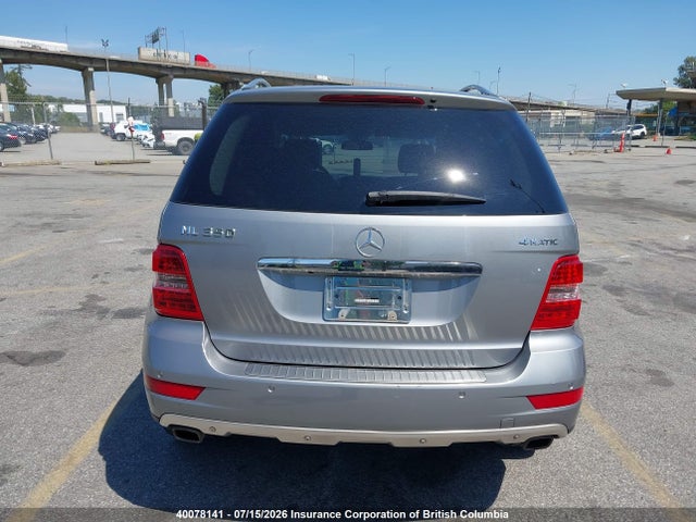 Продажа на аукционе авто 2011 Mercedes-benz Ml 350 4matic, vin: 4JGBB8GB3BA661720, номер лота: 40078141