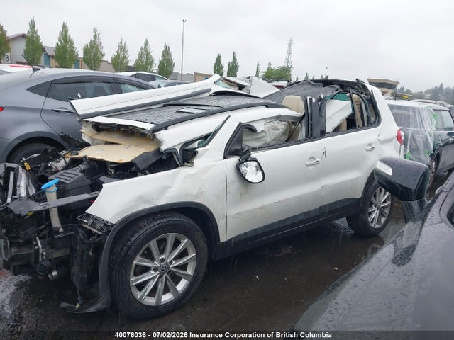 40076036 :رقم المزاد ، WVGBV7AX8CW559758 vin ، 2012 Volkswagen Tiguan S/se/sel مزاد بيع