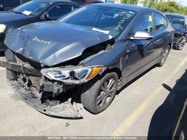 40072968 :رقم المزاد ، KMHD84LF2HU207846 vin ، 2017 Hyundai Elantra Se/value/limited مزاد بيع