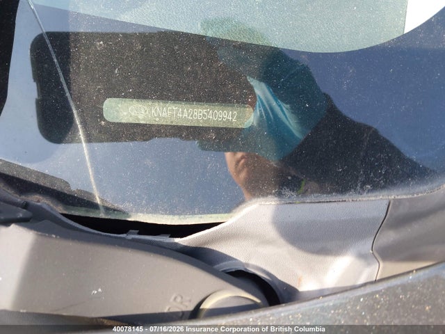 40078145 :رقم المزاد ، KNAFT4A28B5409942 vin ، 2011 Kia Forte مزاد بيع