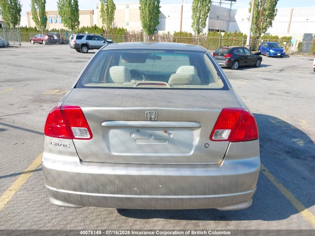 Продаж на аукціоні авто 2005 Honda Civic, vin: 2HGES16675H015259, номер лоту: 40078149
