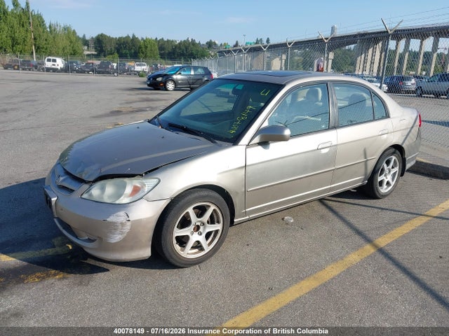 Продаж на аукціоні авто 2005 Honda Civic, vin: 2HGES16675H015259, номер лоту: 40078149