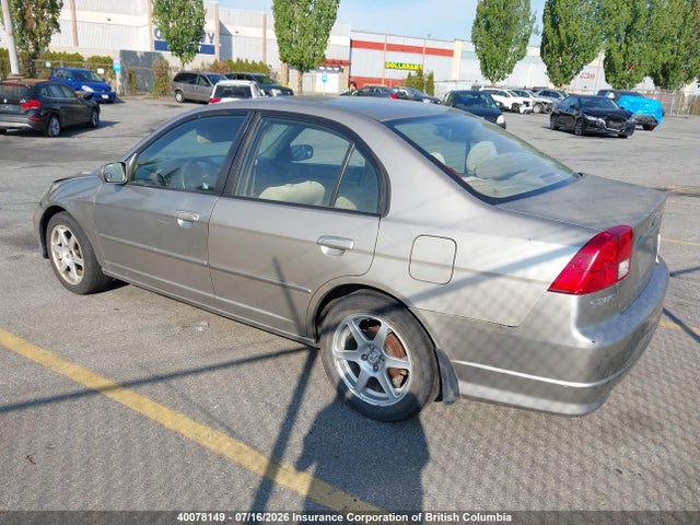 Продаж на аукціоні авто 2005 Honda Civic, vin: 2HGES16675H015259, номер лоту: 40078149